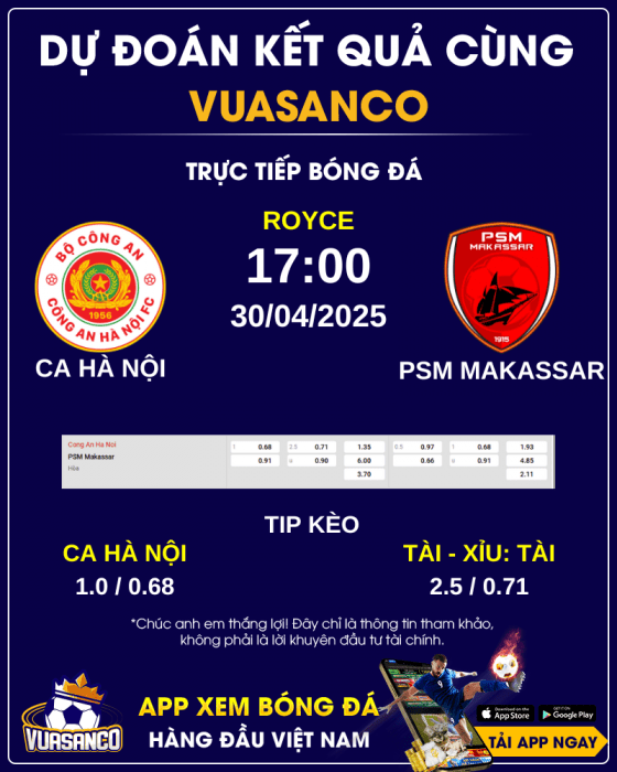 Soi-keo-Cong-An-Ha-Noi-vs-PSM-Makassar