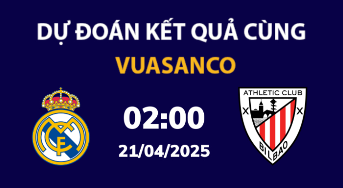 Soi kèo Real Madrid vs Ath Bilbao – 02h00 – 21/04 – La Liga