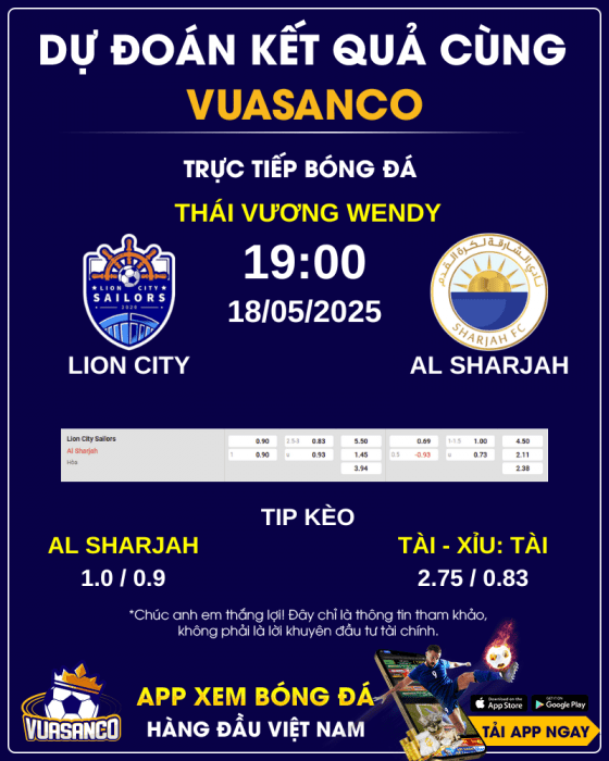 Soi-keo-Lion-City-vs-Al-Sharjah